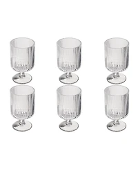 Abode Homewares Party Sleeve Stemless Glasses, Set of 6