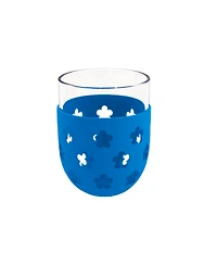 Abode Homewares Color Base Jumbo Glasses, Set of 6