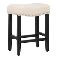 Modern Polypropylene Stackable Plastic Patio Dining Chair (Set of 2)