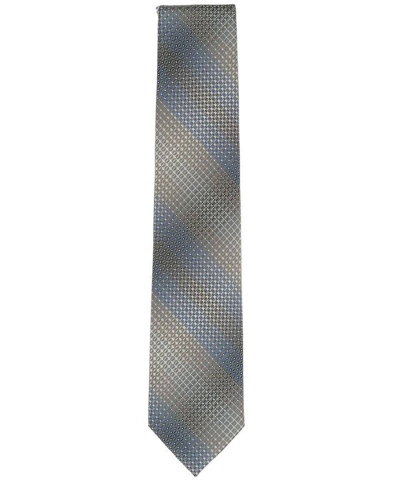 Perry Ellis Men's Atterton Geo-Pattern Gradient Tie