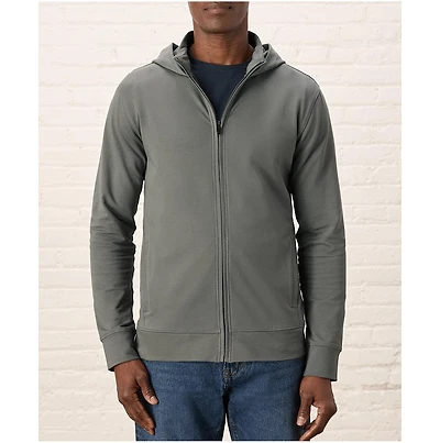 Pact Men's Organic Cotton Stash French Terry Zip Hoodie