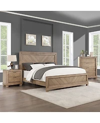 Alpine Queen 3-Pc. Set (Bed, Chest & Nightstand)