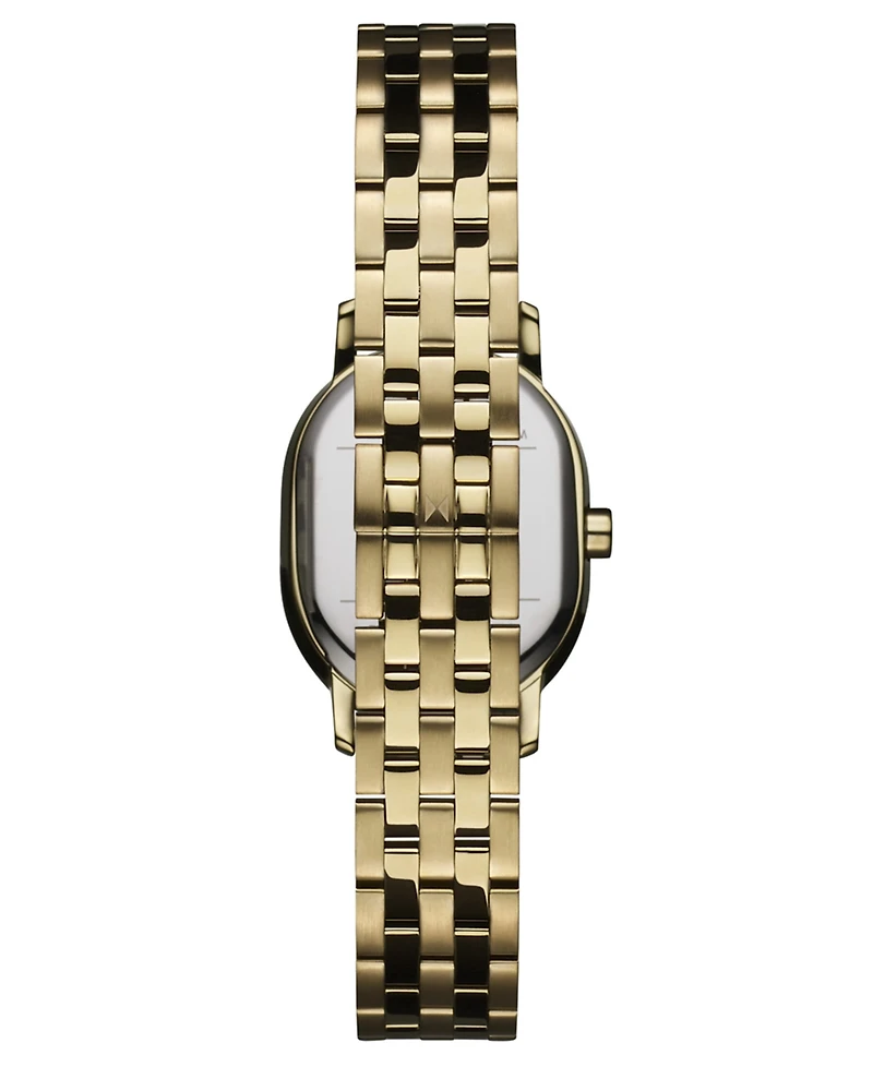 Mvmt Women's Carmel Oval Gold Tone Stainless Steel Bracelet Watch
