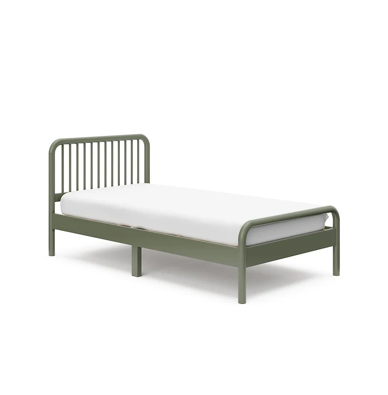 Storkcraft Next Porto Twin Bed (Olive)