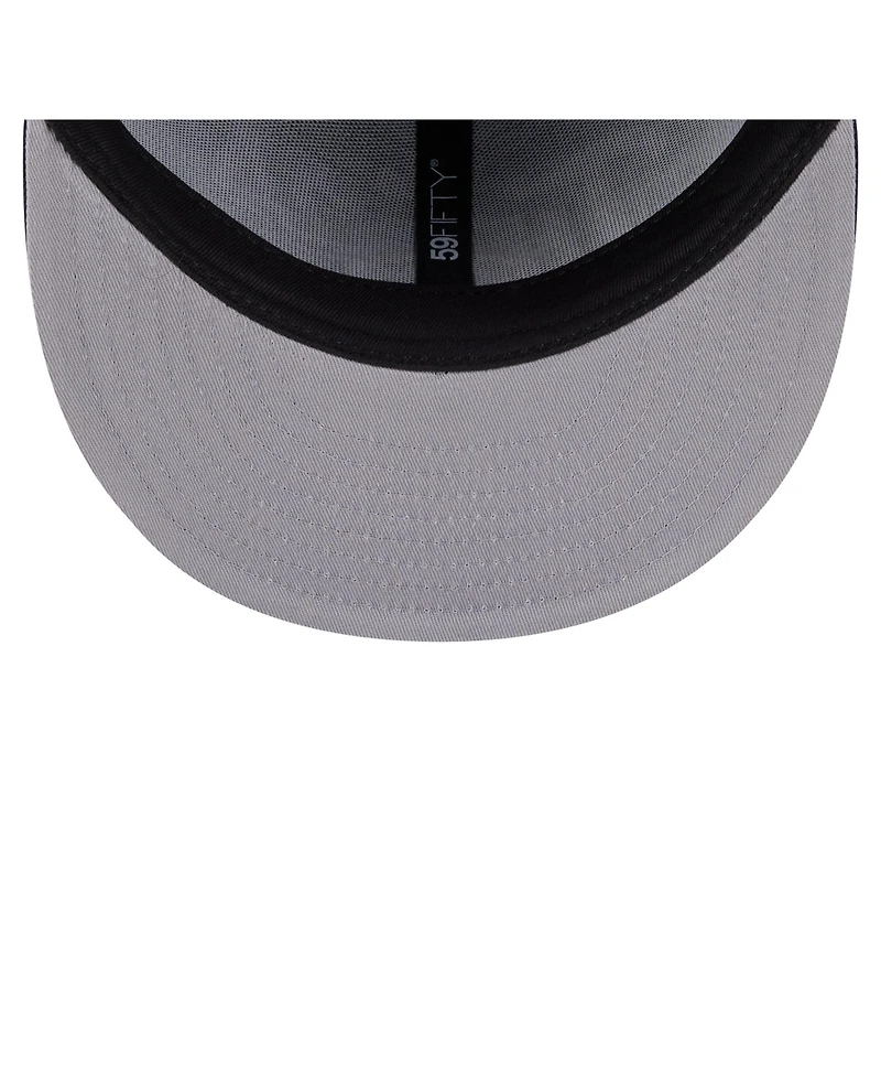 New Era Men's Navy Minnesota Twins Overlap 59FIFTY Hat