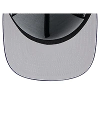 New Era Men's Navy Chicago Bulls Colorpack A-Frame Pinch Front 59FIFTY Fitted Hat