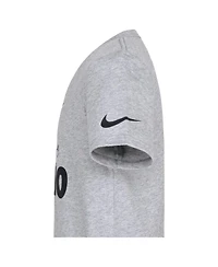 Nike 3BRAND by Russell Wilson Big Boys and Girls Gray Tempo Ballers T-Shirt