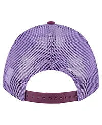 New Era Men's Purple Joker Tonal 9FORTY Adjustable Trucker Hat
