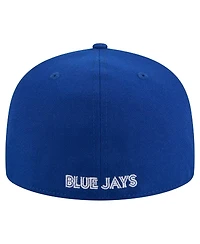 New Era Men's Royal Toronto Blue Jays Overlap 59FIFTY Hat