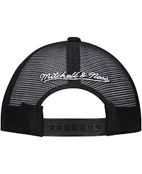 Mitchell & Ness Big Boys and Girls Black Chicago Blackhawks Core Trucker Adjustable Hat