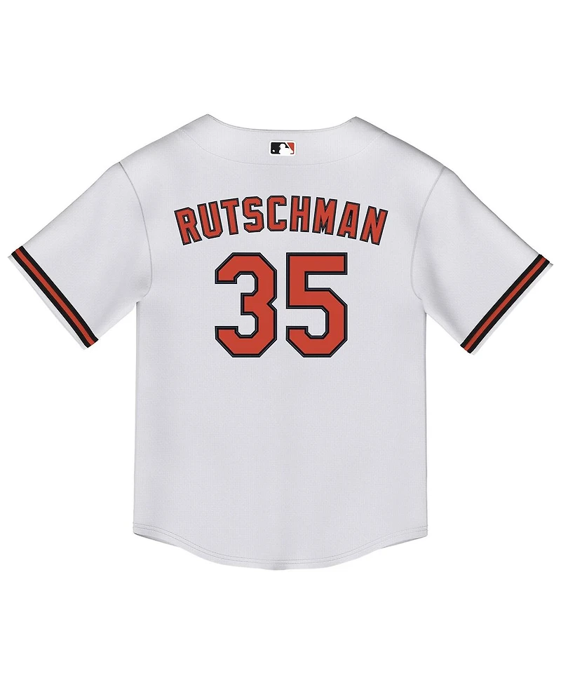 Nike Toddler White Adley Rutschman Baltimore Orioles Replica 2.0 Player Jersey