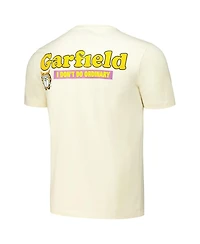 Freeze Max Men's Cream Garfield Upside Down T-Shirt