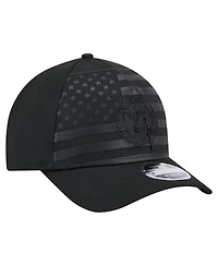 New Era Men's Black Boston Celtics Game Day Flag A-Frame 9FORTY Adjustable Hat