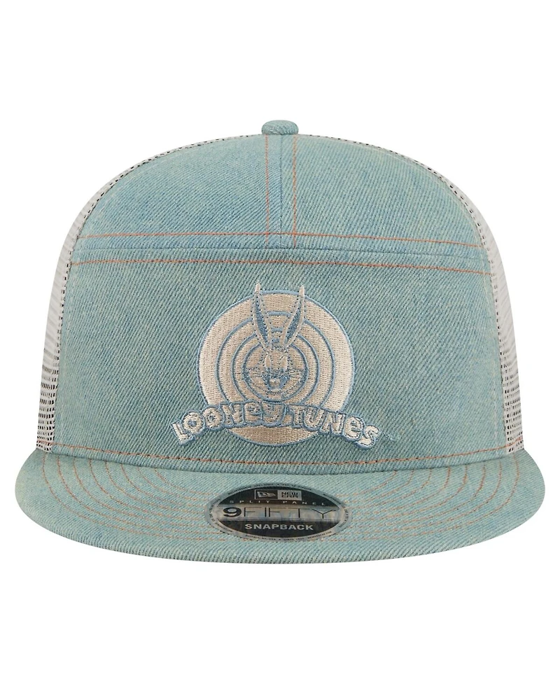 New Era Men's Bugs Bunny Denim Looney Tunes Denim 9FIFTY Snapback Hat