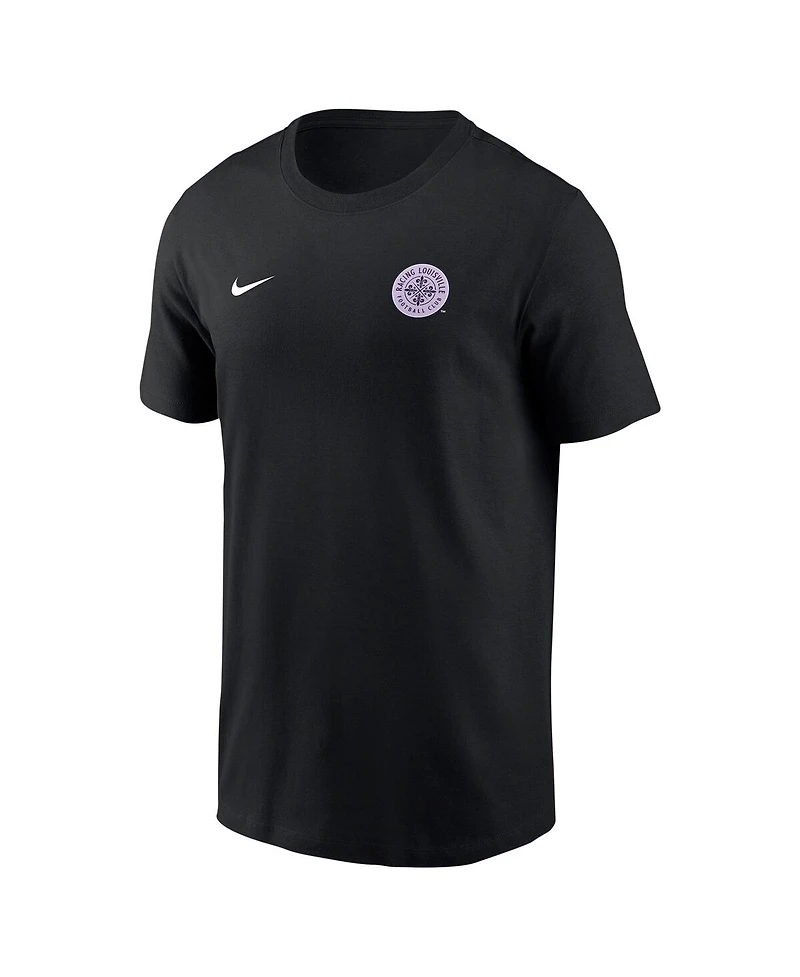 Nike Men's Savannah DeMelo Black Racing Louisville Fc Core Crew Neck T-Shirt