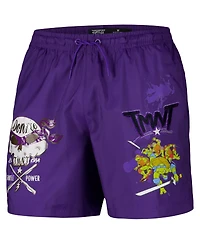 Freeze Max Men's Donatello Purple Teenage Mutant Ninja Turtles Turtle Power Shorts
