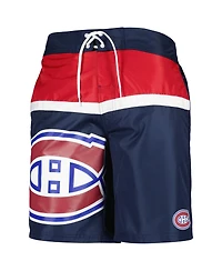 Starter Men's Navy Montreal Canadiens Sea Wind Swim Trunks