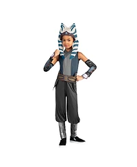 Jazwares Big Girls Ahsoka Tano The Mandalorian Qualux Costume