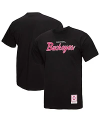 Mitchell & Ness Men's Black Ohio State Buckeyes Elite Script T-Shirt