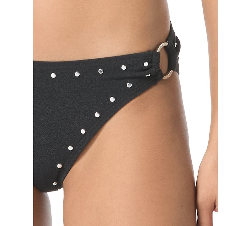 Michael Kors Women's Crepe Side-Ring Studded Bottoms