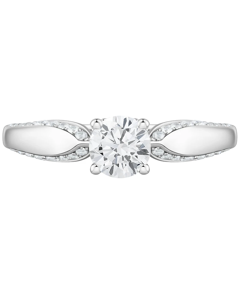 Diamond Engagement Ring (1 ct. t.w.) in 14K White Gold