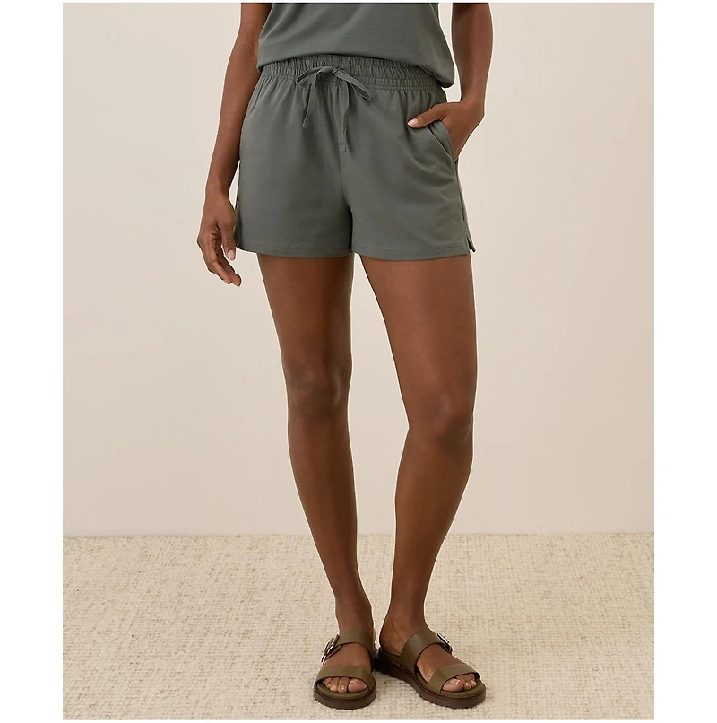 Pact Women's Cotton Cool Stretch Lounge Short