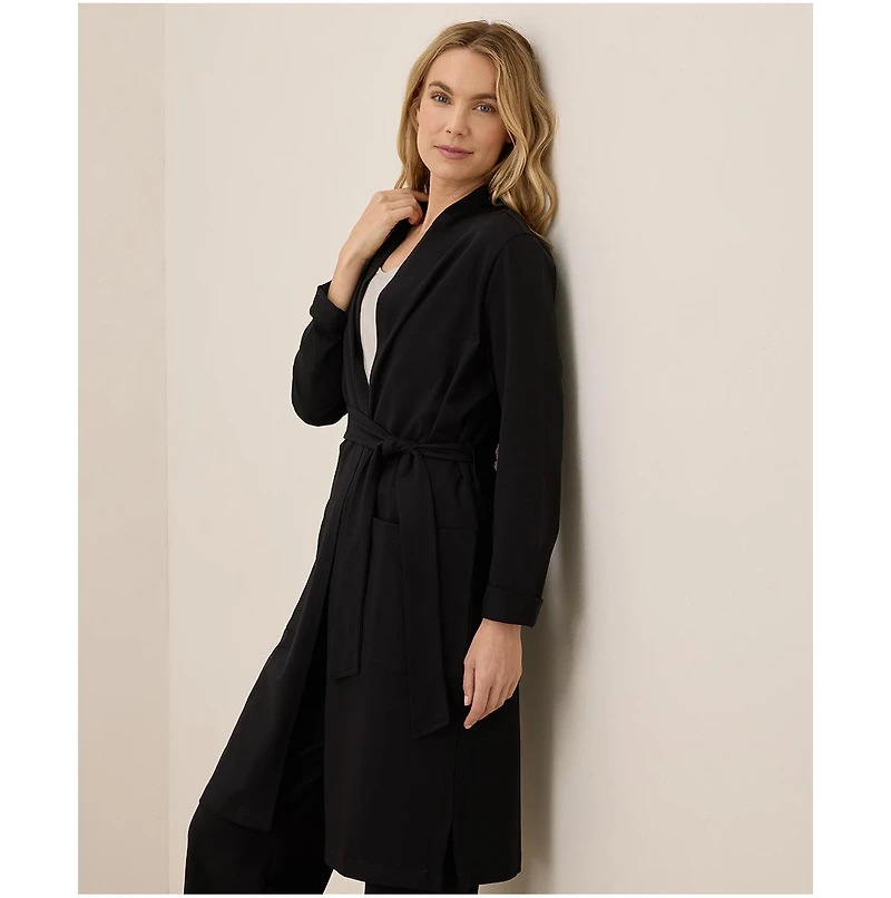 Pact Women's Organic Cotton Cool Stretch Lounge Duster