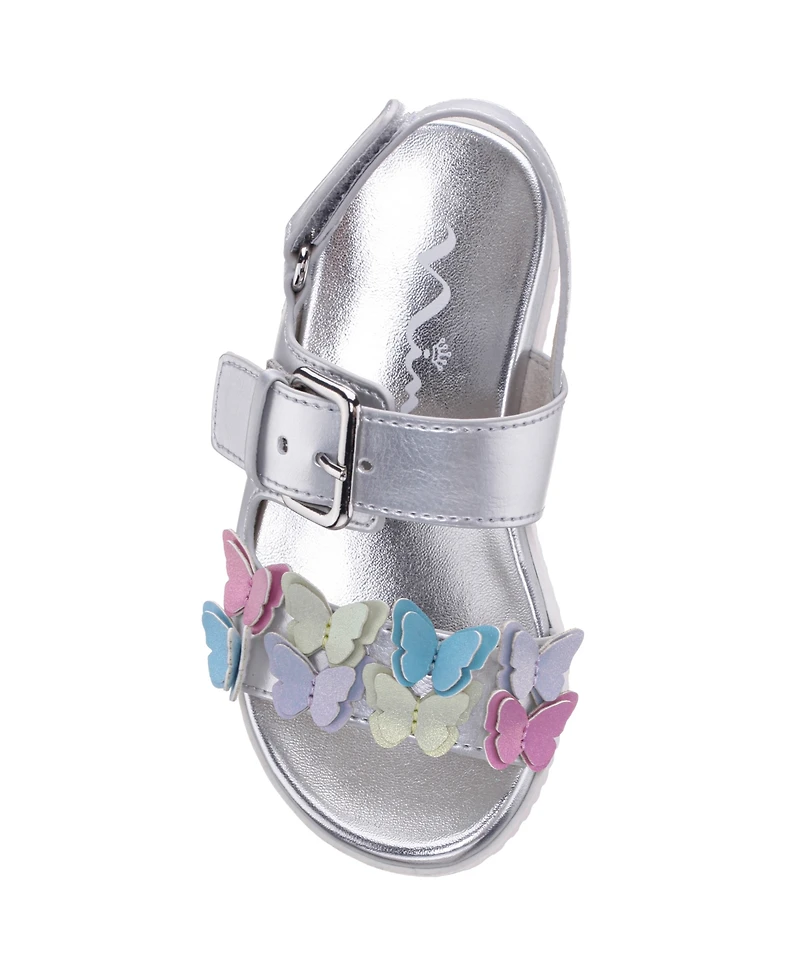 Nina Big Girls Pollie Footbed Sandals