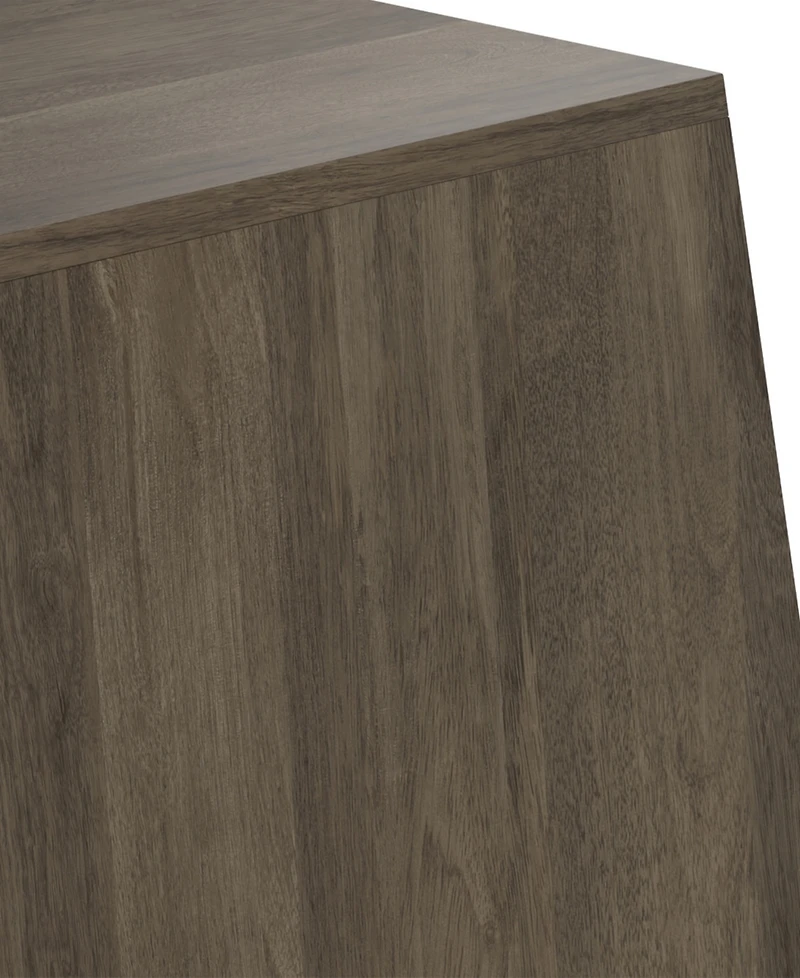 Simpli Home 22" Mango Wood Terry Side Table