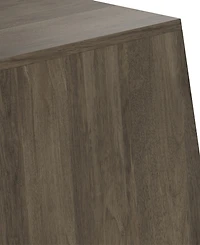 Simpli Home 22" Mango Wood Terry Side Table