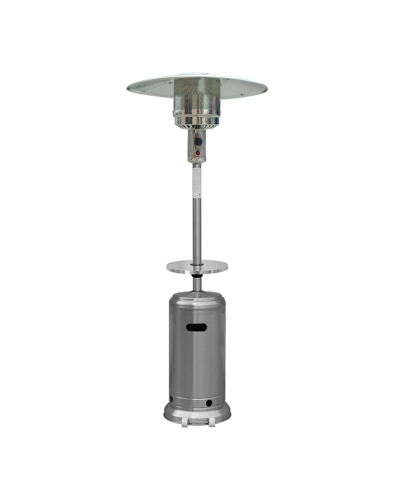 48000 Btu Steel Propane Cylindrical Pole Standing Patio Heater