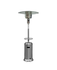 48000 Btu Steel Propane Cylindrical Pole Standing Patio Heater