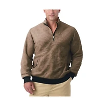 KingSize Big & Tall Quarter Zip Fleece Sweater