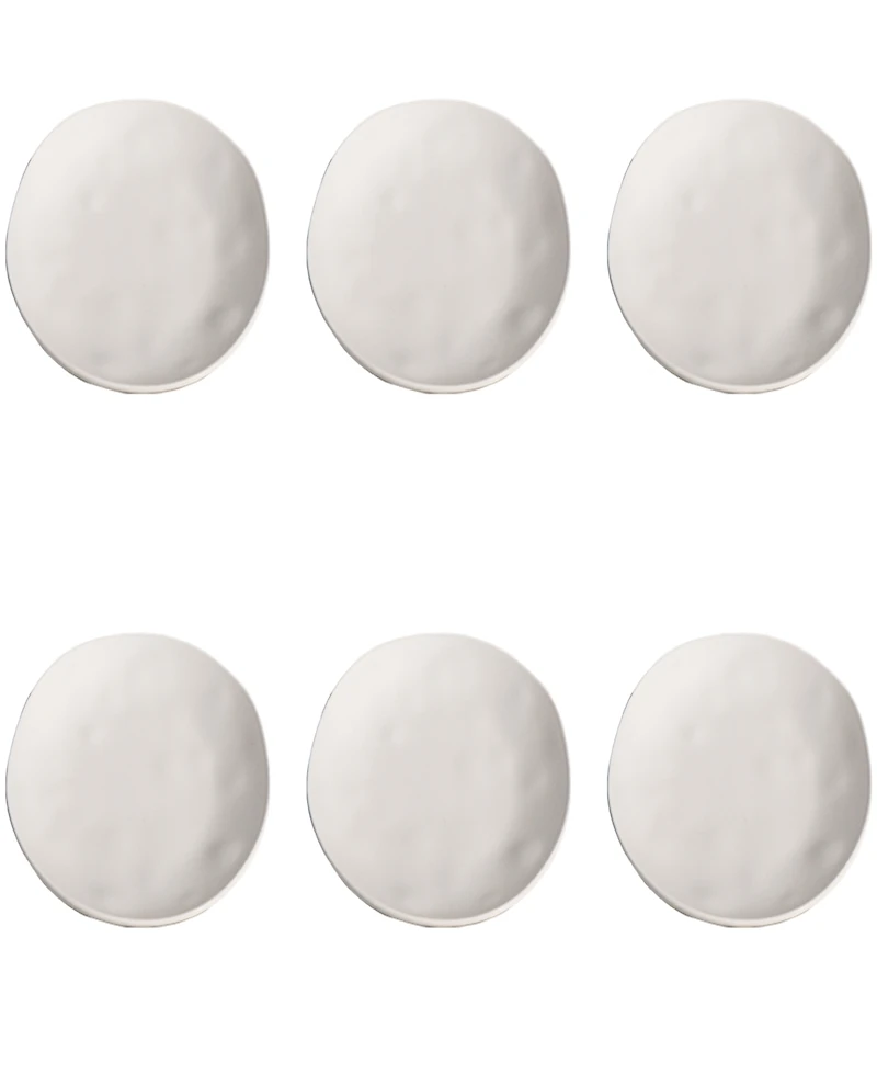Abode Homewares Melamine 6-Pc. Salad Plates, Service For 6
