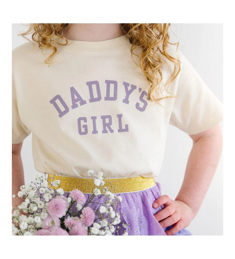 Sweet Wink Baby Girls Daddy's Short Sleeve T-Shirt