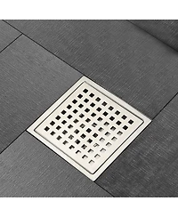 6 Inch Square Shower Floor Drain