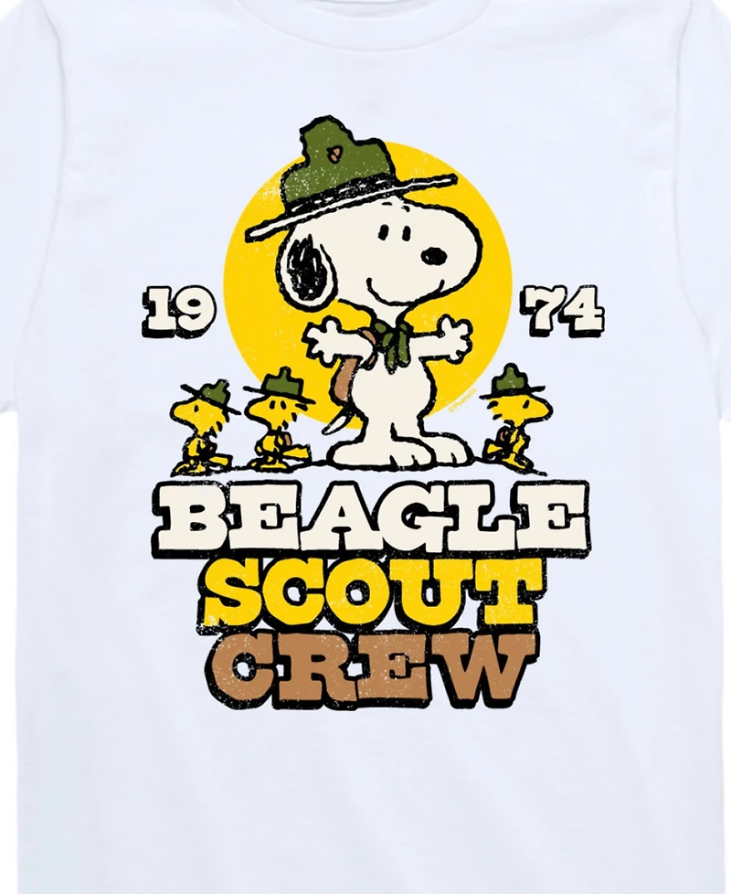 Peanuts Toddler Boys Beagle Scout Crew Graphic T-Shirt