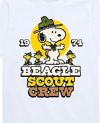 Peanuts Toddler Boys Beagle Scout Crew Graphic T-Shirt