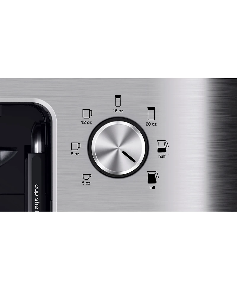Braun MultiServe Plus 10-Cup Pod-Free Drip Coffee Maker, KF9370SI
