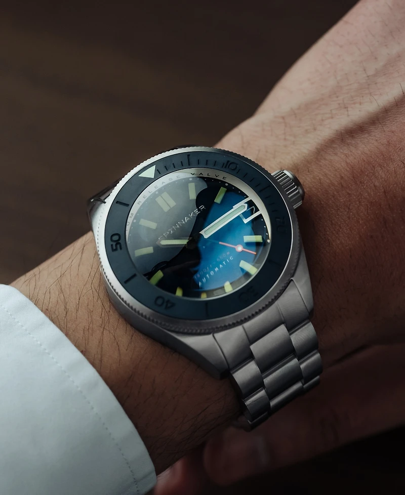 Spinnaker Men's Piccard Automatic Solid Stainless Steel Bracelet Watch