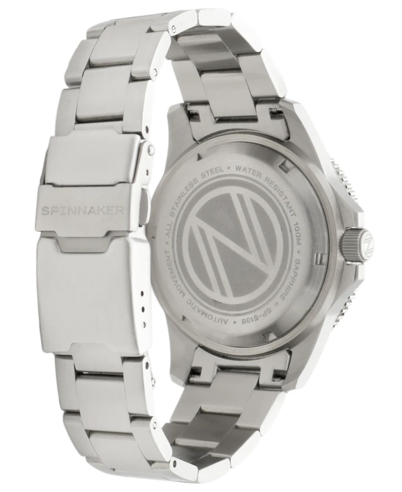 Spinnaker Men's Croft Pioneer Automatic Solid Stainless Steel Bracelet Watch