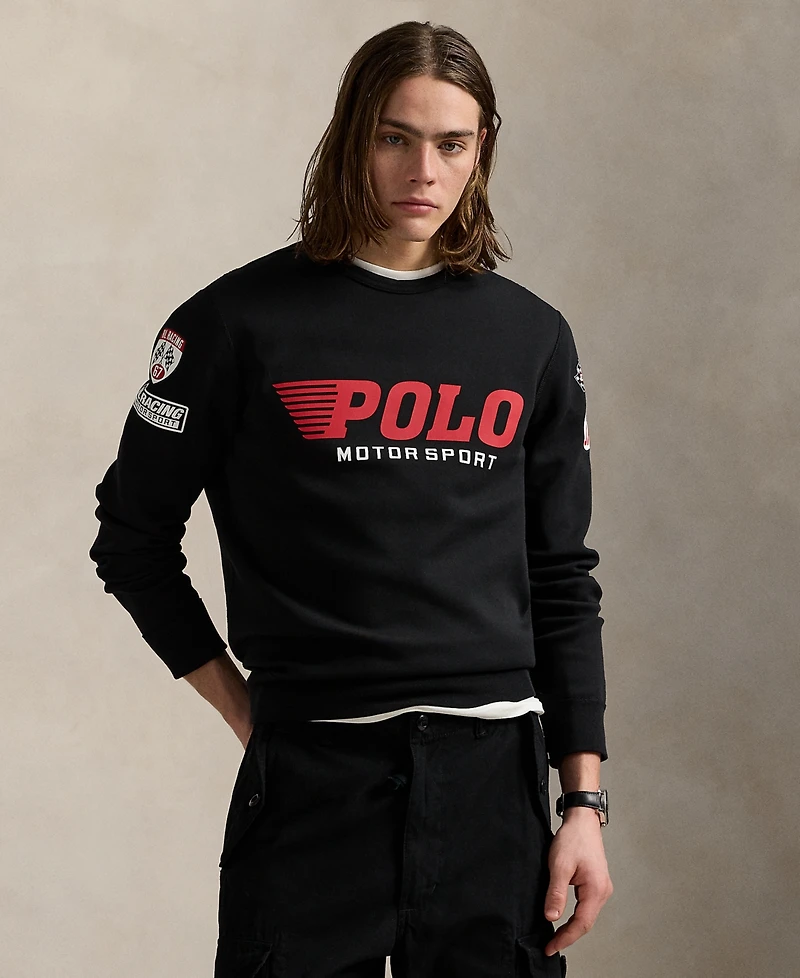 Polo Ralph Lauren Men's Double-Knit Graphic Sweatshirt