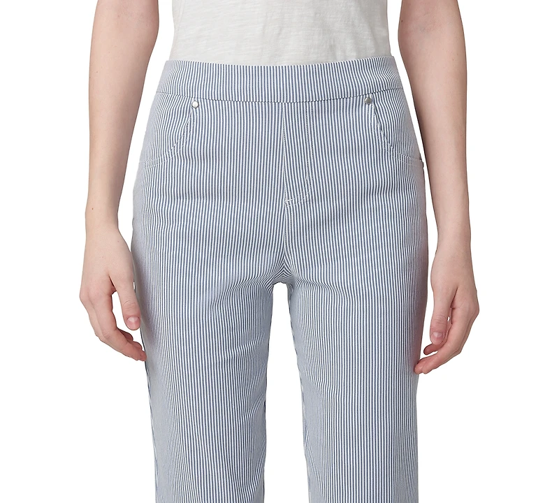 Hue Women's Spring Stripe Pedal Pusher Pants