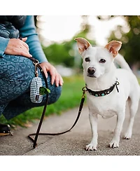 Proper Pup Poop Bag Dispenser: Houndstooth