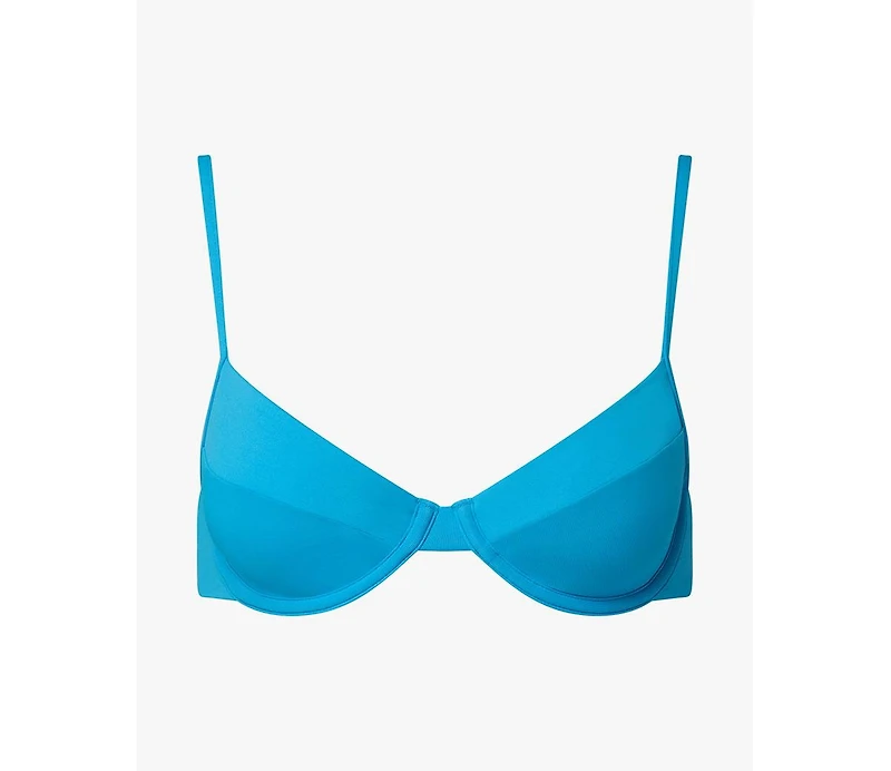 WeWoreWhat Women's Full Coverage Underwire Bikini Top