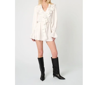 WeWoreWhat Women's Ruffle Dress