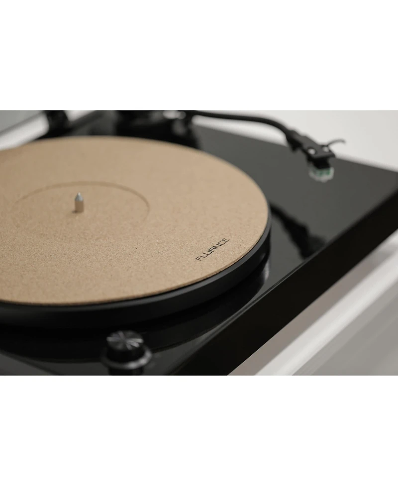 Fluance Turntable Cork Platter Mat - Audiophile Grade Improves Sound & Performance for Vinyl Record Players (TA21)