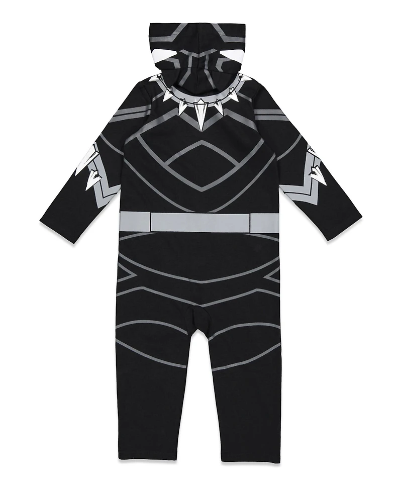 Avengers Baby Boys Captain America Iron Man Zip Up Cosplay Coverall