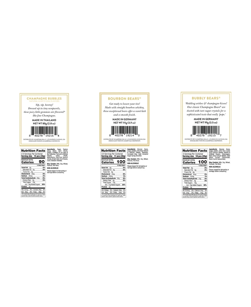 Sugarfina All You Need is Love Bundle, 4 Pieces