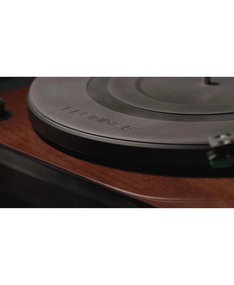 Fluance Turntable Platter Mat (Rubber Black) - Durable Audiophile Grade Silicone Design for Vinyl Record Players (Pfhtrp)